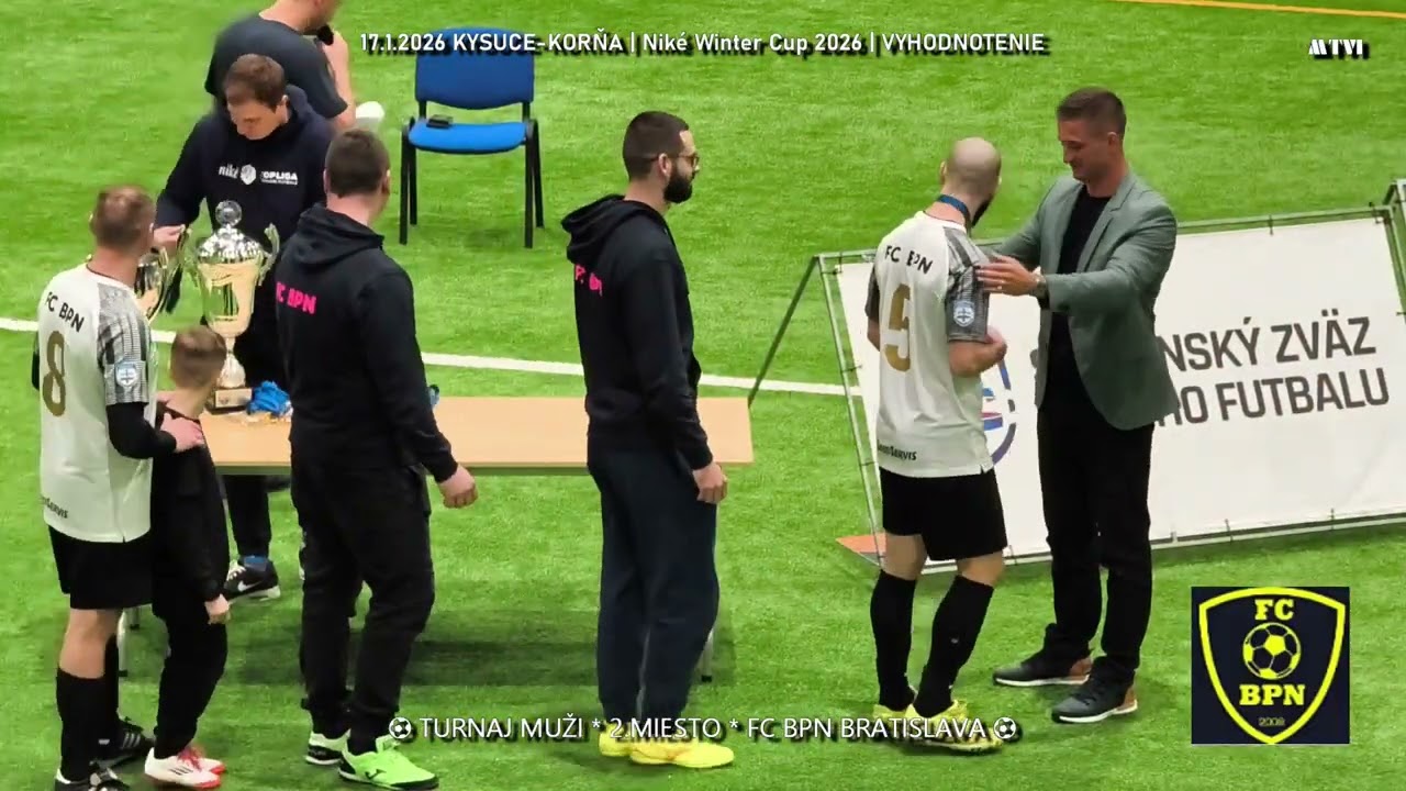 Winter Cup 2026 | muži 2.miesto | FC BPN Bratislava