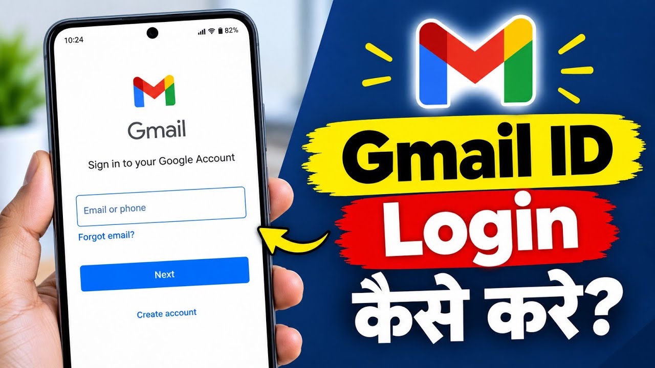 How to Login Gmail ID | How To Login Gmail | how to login email id | gmail id login
