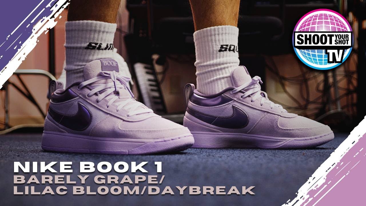 Nike Book 1 Barely Grape “Lilac Bloom”