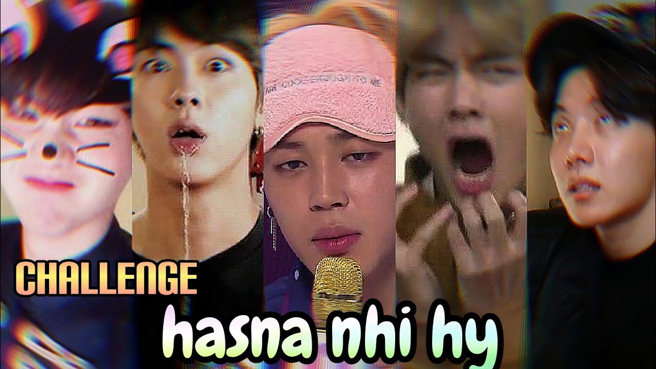 #BTS Hindi funny tiktok video's ( hasna mana hy ) 😂