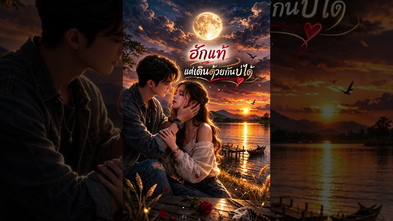 ฮักแท้  แต่ไปด้วยกันบ่ได้  #เพลง  ฮักแท้  แต่ไปด้วยกันบ่ได้ #music #    Thệ. 人. Cô Đơn