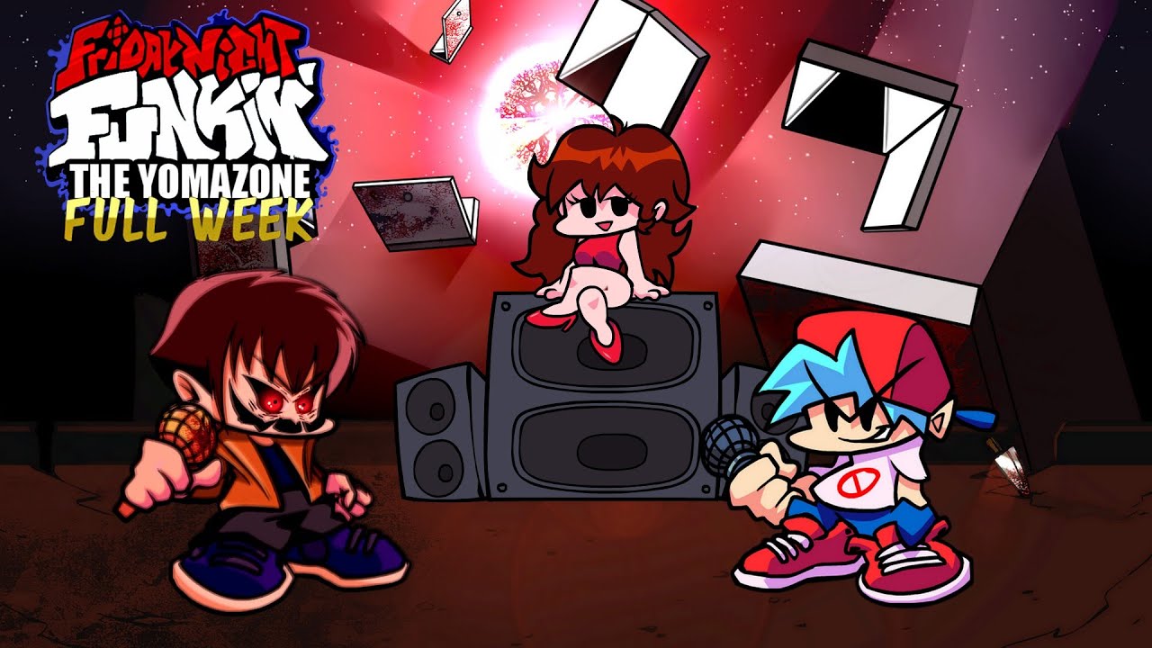 The YomaZone Mod FULL WEEK - Friday Night Funkin