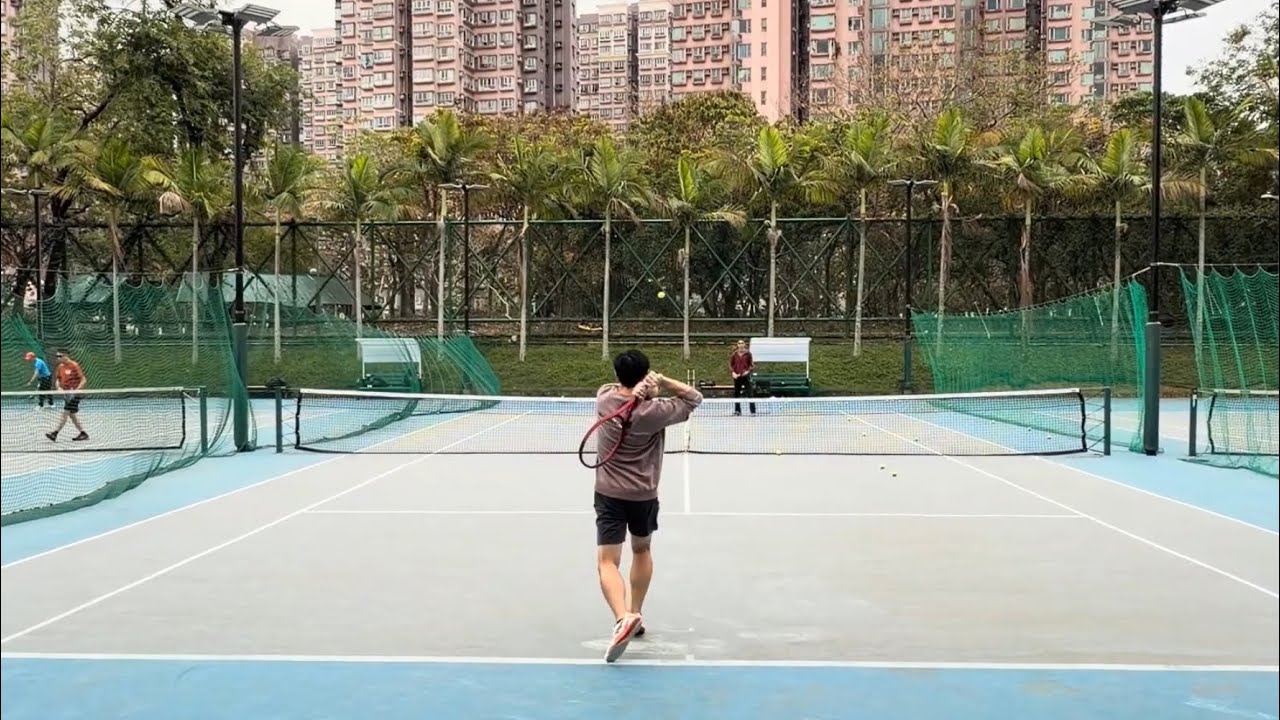 Tennis coaching @taipo 08022026