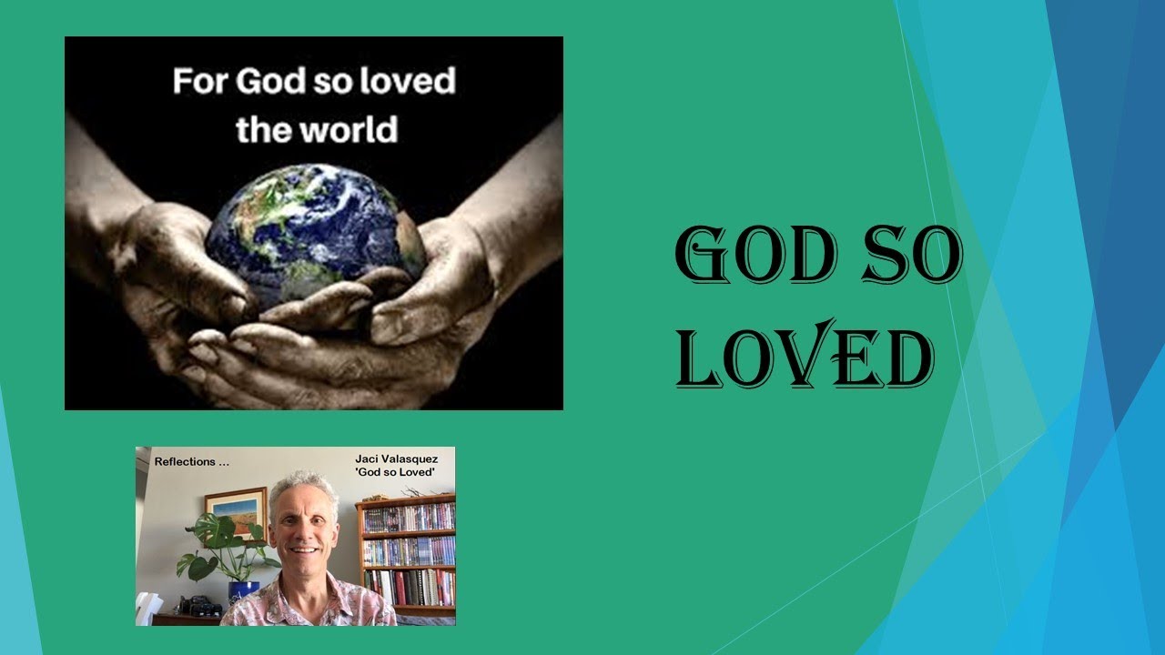 Jaci Velasquez (God so Loved) - #lifereflectionsthroughmusic