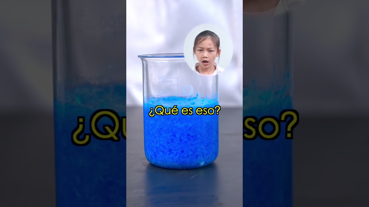 &iquest;Qu&eacute; PASA si MEZCLAS estos dos INGREDIENTES? #miwuscience #miwuscienceespa&ntilde;ol #shortsvideo #ciencia