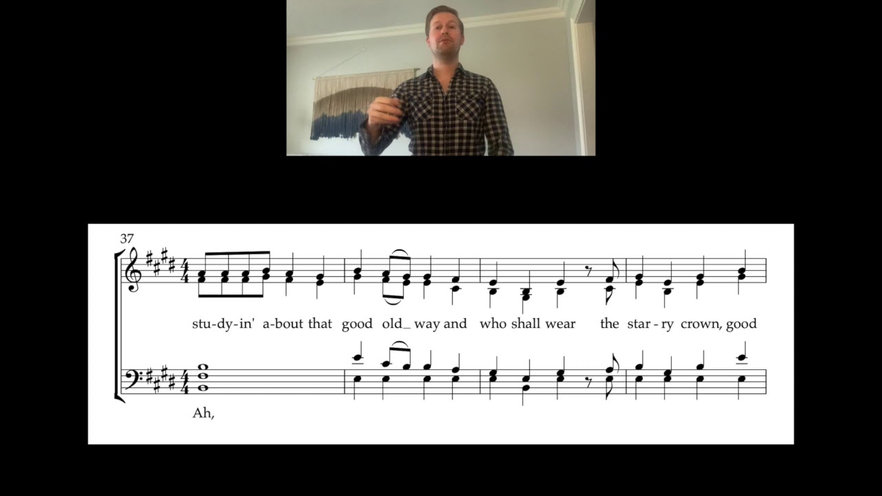 Down to the river to pray (Spiritual, arr. Krauss) - Soprano 2