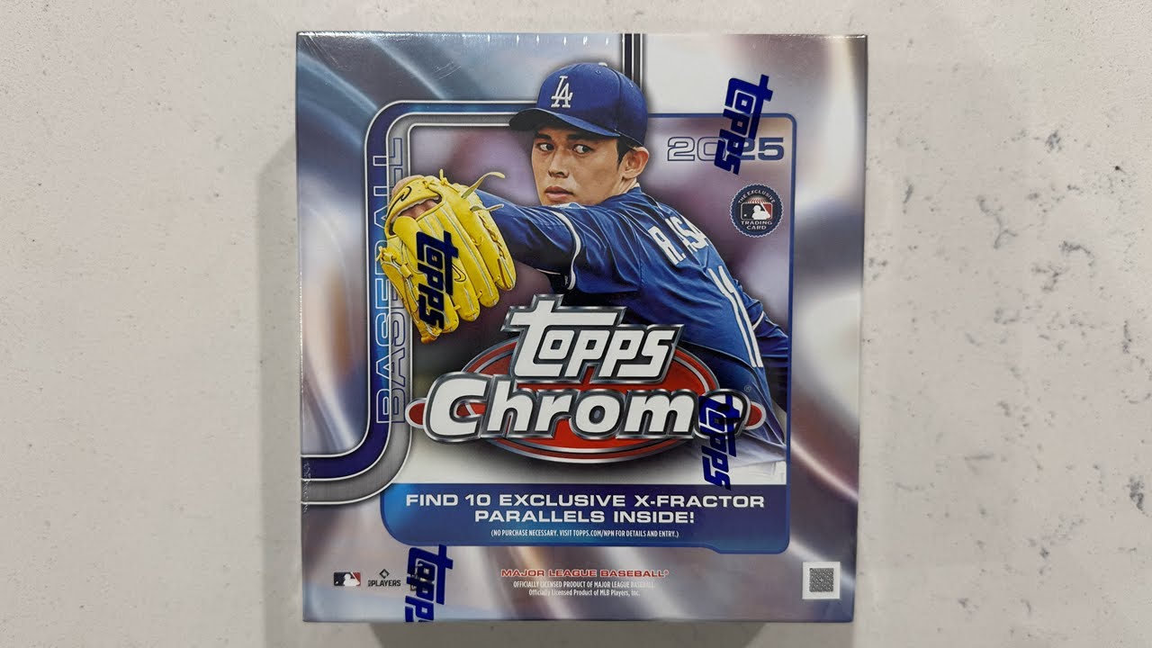 2025 Topps Chrome Baseball Mega ***Gifted Box*** SP PULLED