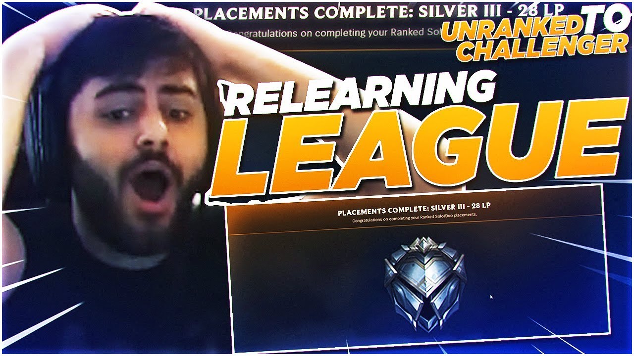 Yassuo | RELEARNING LEAGUE FROM SCRATCH! (Unranked to Challenger)