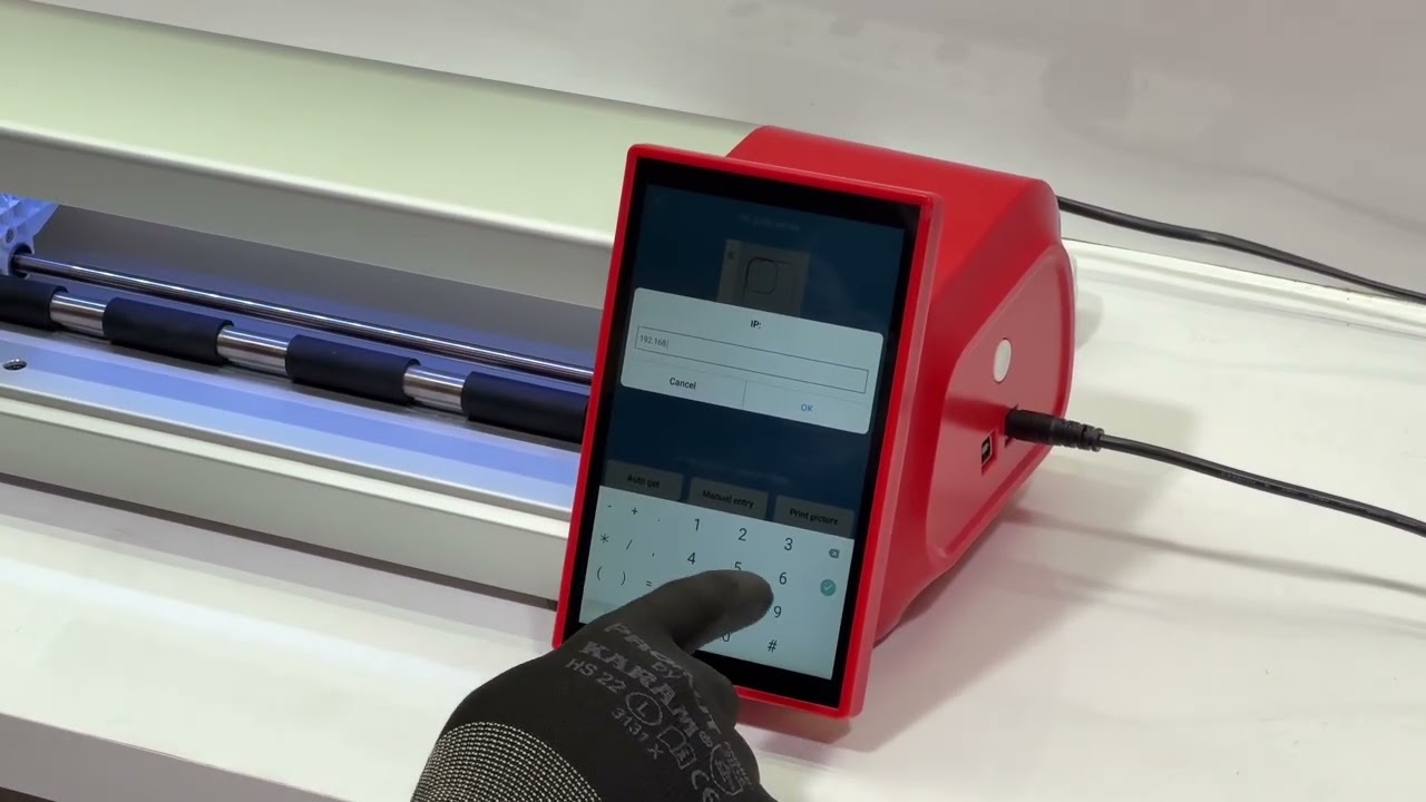 How to Connect Beyox BM610 Screen Guard Cutting Machine to Printer – Step-by-Step Tutorial