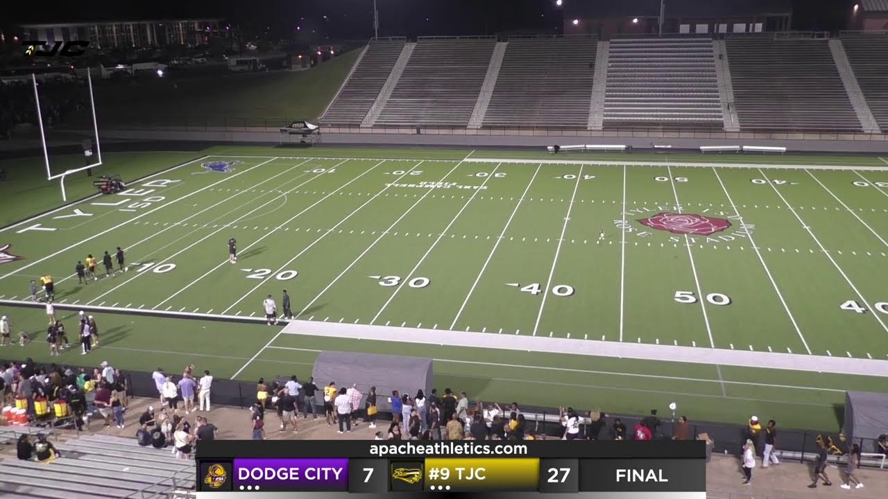 Tyler Junior College Football vs Dodge City Community College