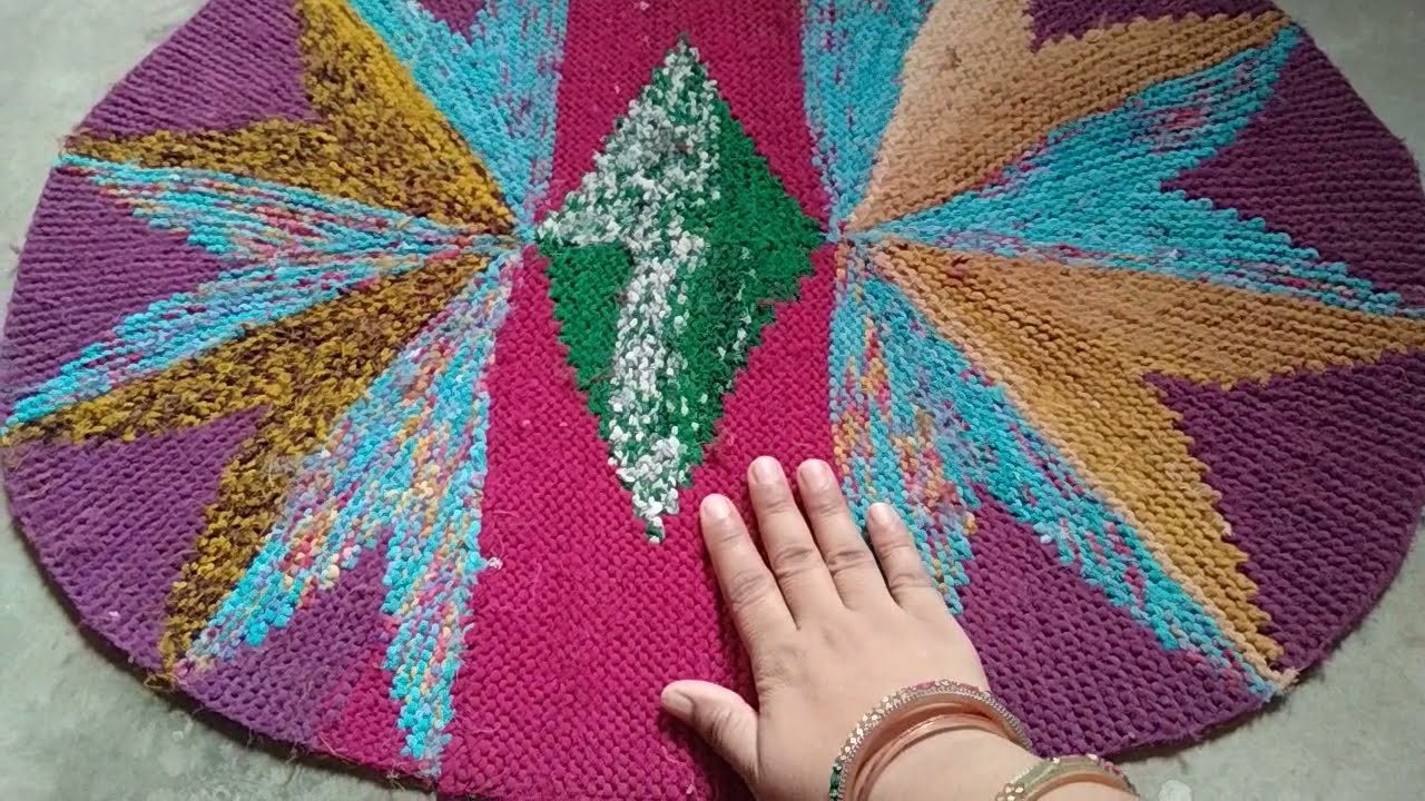 पायदान बनाना।। How to make home made Doormate....