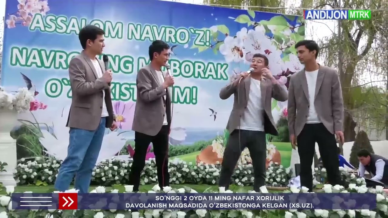 ANDIJON AXBOROTI NAVRO'Z BAYRAMI. XONOBOD SHAHRI  20.03.2023 YIL