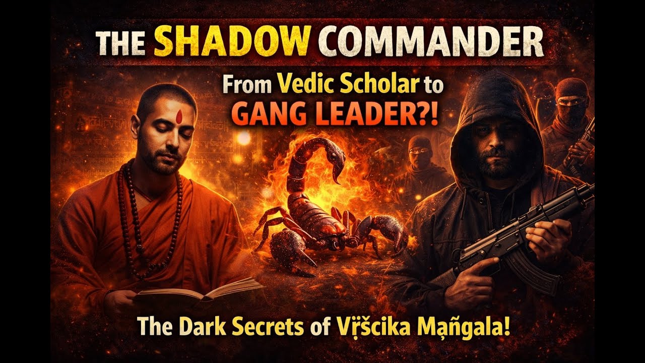 THE SHADOW COMMANDER: From Vedic Scholar to GANG LEADER?! The Dark Secrets of Vṛścika Maṅgala!