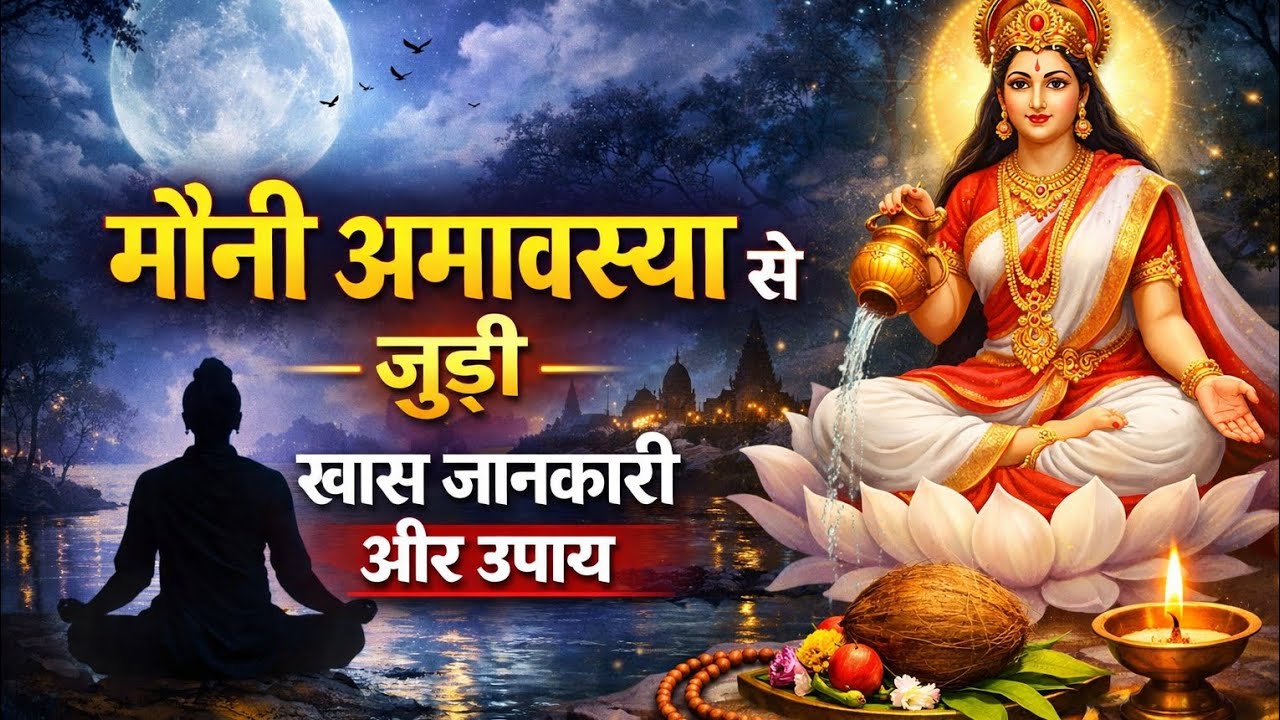 मौनी अमावस्या से जुड़ी खास जानकारी और उपाय | Mauni Amavasya Mahatva | मौनी अमावस्या 2026 |