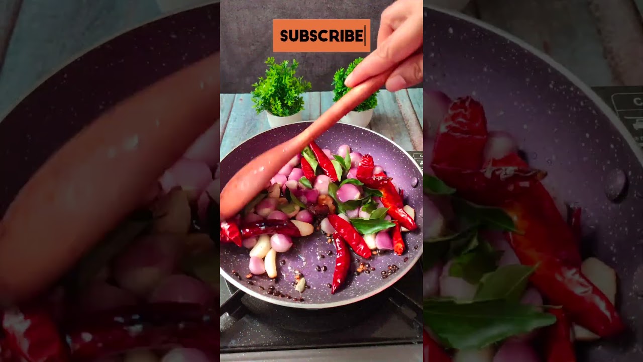 Onion Chutney with Millet Dosa | Spicy Chutney #shorts