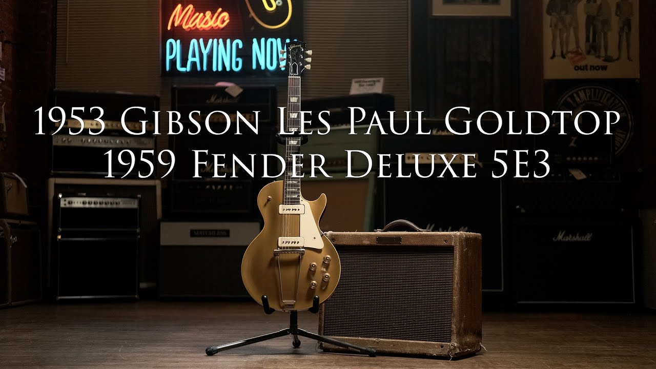 1953 Gibson Les Paul Goldtop w/Nick Mardon