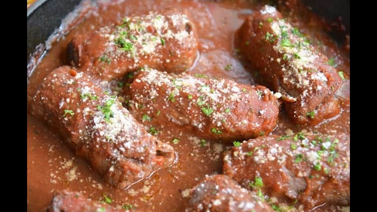 Beef Braciole (an Italian favorite)