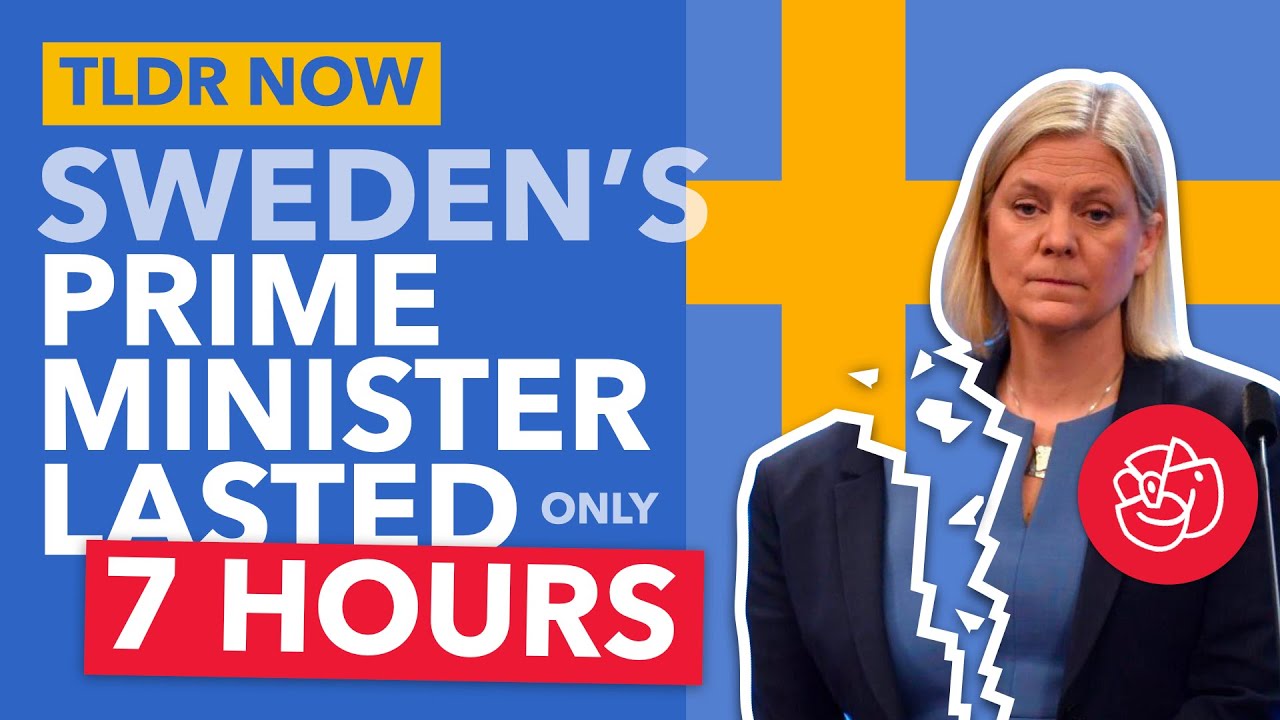 Sweden's Political Crisis: How Andersson Only Lasted 7 Hour as Prime Minister - TLDR News