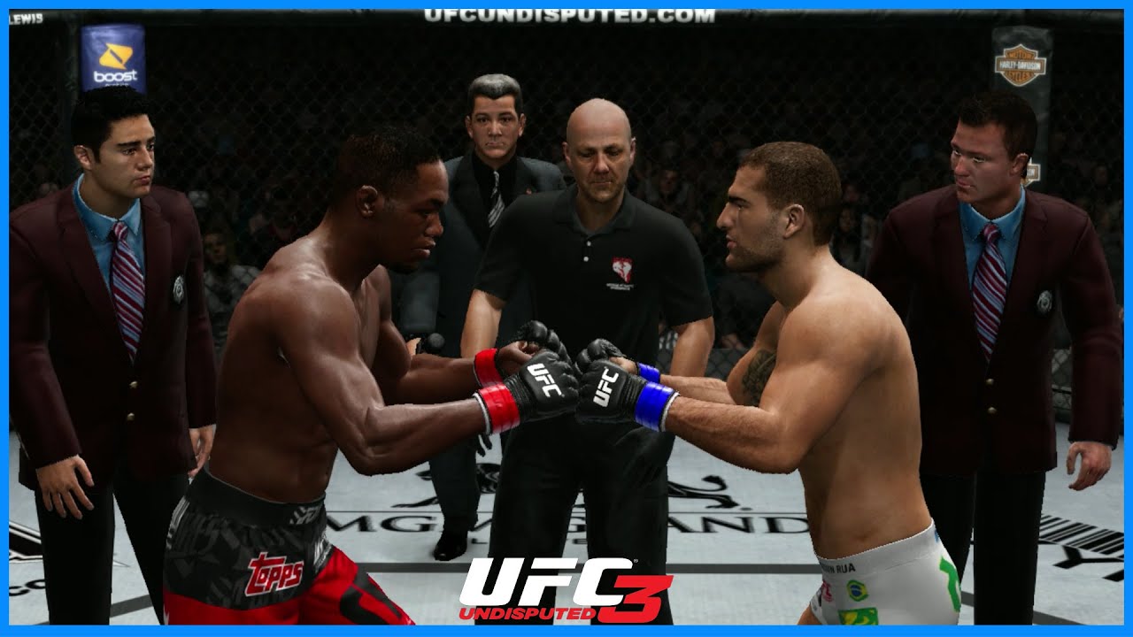 Jon Jones vs Shogun Rua | UFC UNDISPUTED 3 PC GAMEPLAY 60 FPS