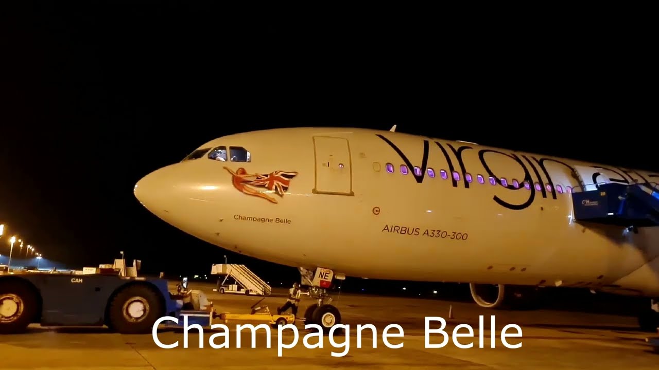 🛫 FLIGHT REPORT: Virgin Atlantic Airbus A330 Night Departure Flight from Barbados August 2022