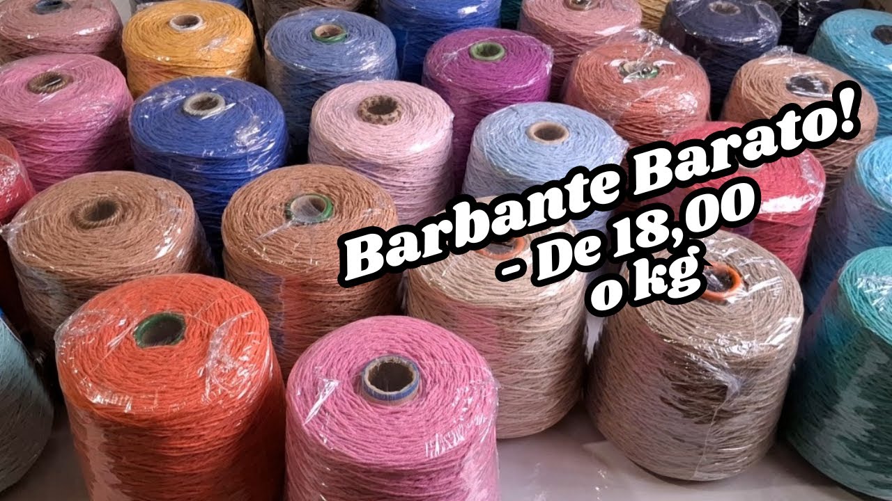 🚨 Não compre barbante antes de ver esse vídeo //Barbante direto da fábrica 🏭 #vlog #comprinhas