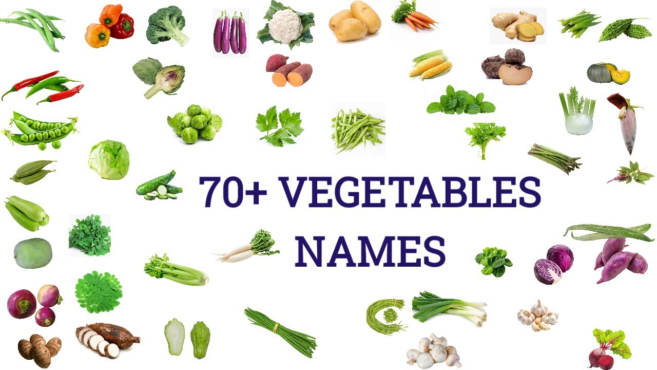 LEARN VEGETABLE IN ENGLISH |70+ VEGETABLES  | VEGETABLE NAMES | LIST OF VEGETABLES #vegetables