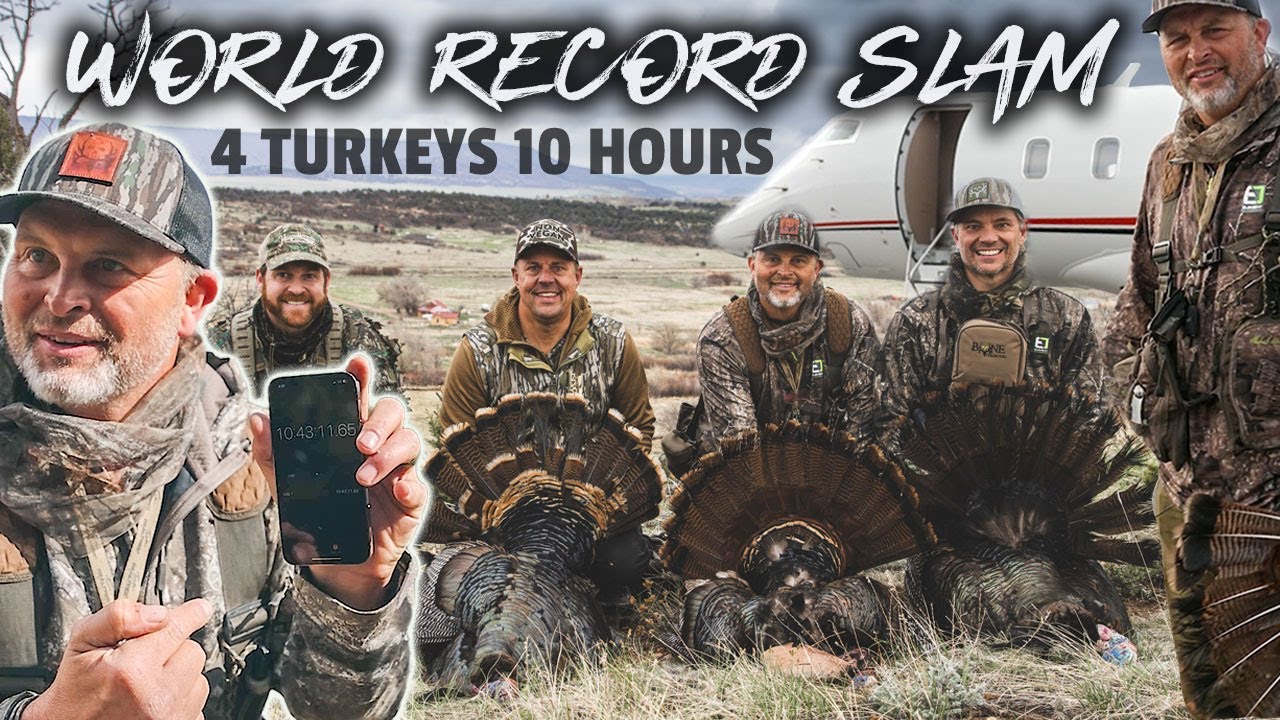WORLD RECORD SLAM in 10 HOURS! Wild Turkey Grand Slam North American
