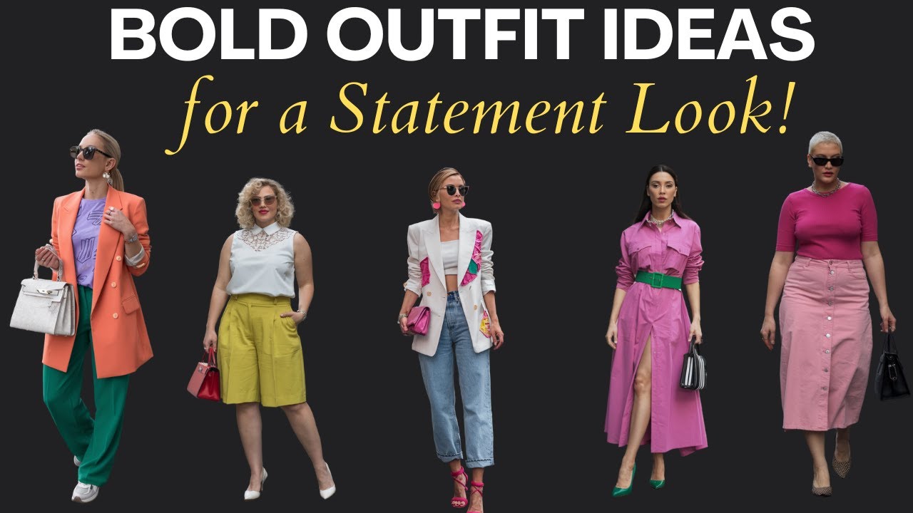 50 Bold Outfit Ideas for a Statement Look!