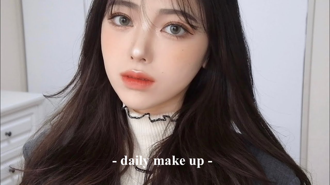 最新版毎日メイク🤍｜大人韓国風メイクで最強垢抜け顔を手に入れちゃいましょう!! - daily make up -
