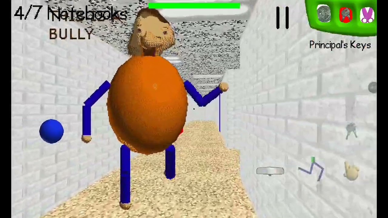 Jogando Baldi's Basics pela primeira vez!! É muito difícil + jogando bsoda no 1st Prize 🤣🤣🤣