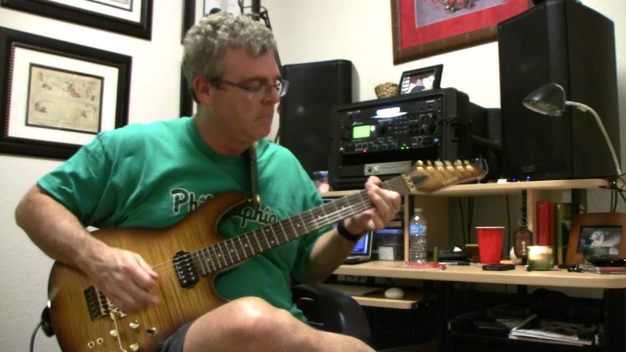 Lead Tones Carvin C66C With Seymour Duncan SH11 Custom Custom Pickups AxeFx 2