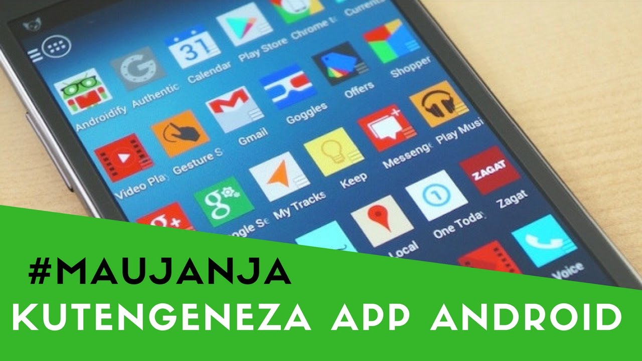 Jinsi ya Kutengeneza App ya Android (Rahisi Sana) #Maujanja 39