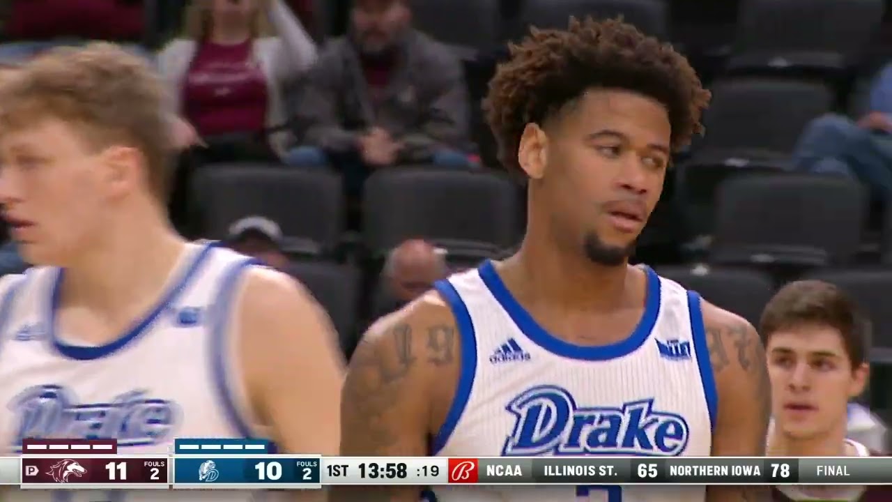 Southern Illinois vs Drake | NCAA Men's Basketball | 03/05/2022