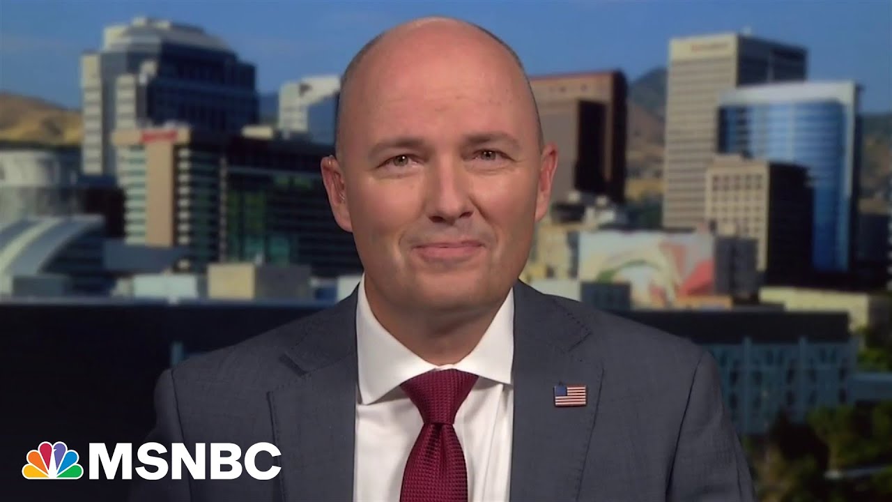 Gov. Spencer Cox: 'We're tired of the toxic partisanship that's infected our country'
