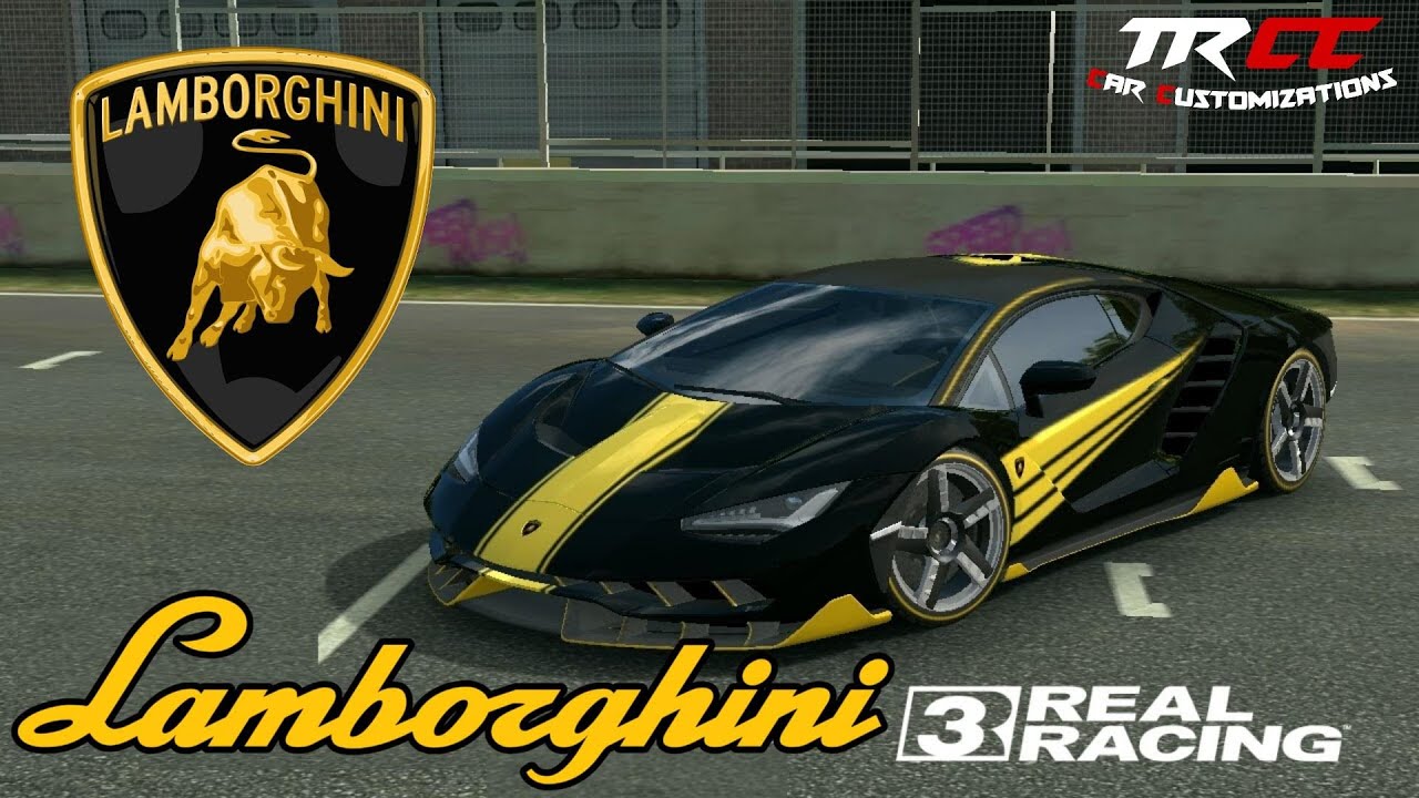 Real Racing 3 Car Customizations: Lamborghini Centenario LP 770-4