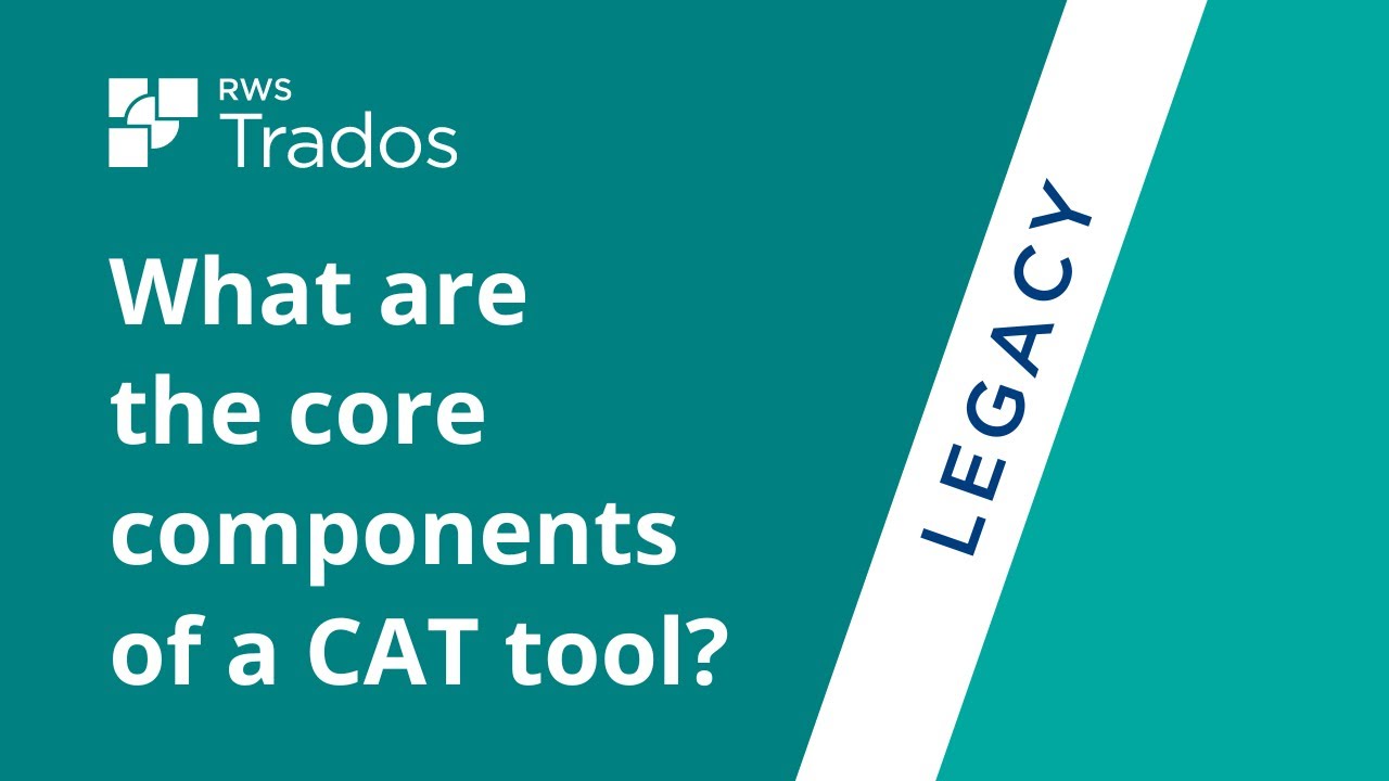 What are the core components of a CAT tool?