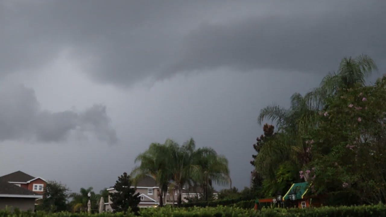 Thunderstorm approaching Orlando, Florida - 13th August 2022