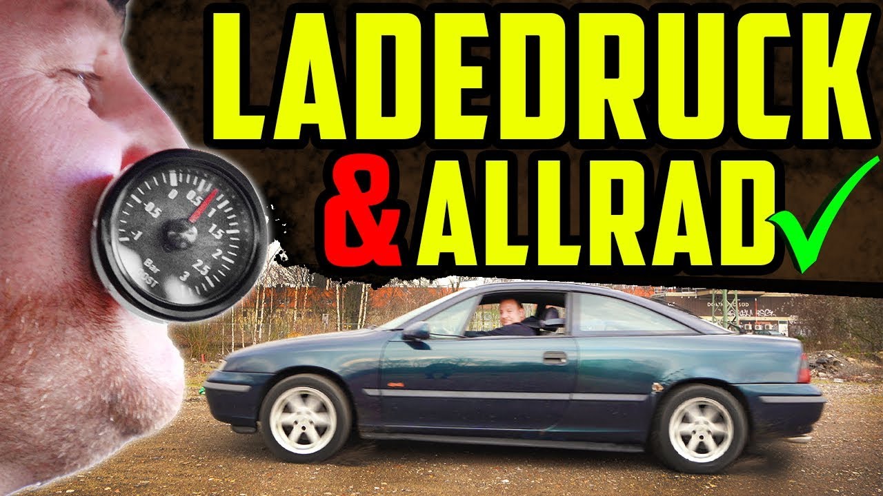Die TECHNIK steht! - Opel Calibra 4x4 TURBO! - Probefahrt mit Ladedruck & Allrad!