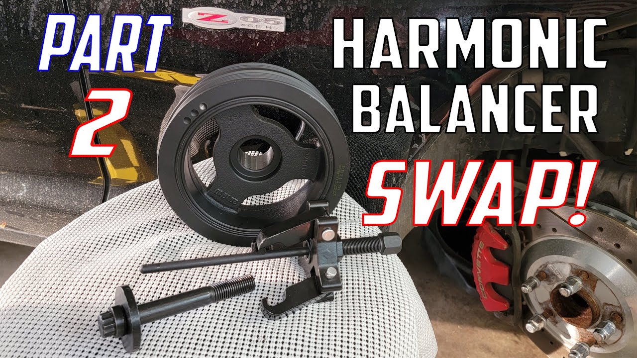 C5 Corvette Z06 Harmonic Balancer Replacement (With Complications!) Part 2