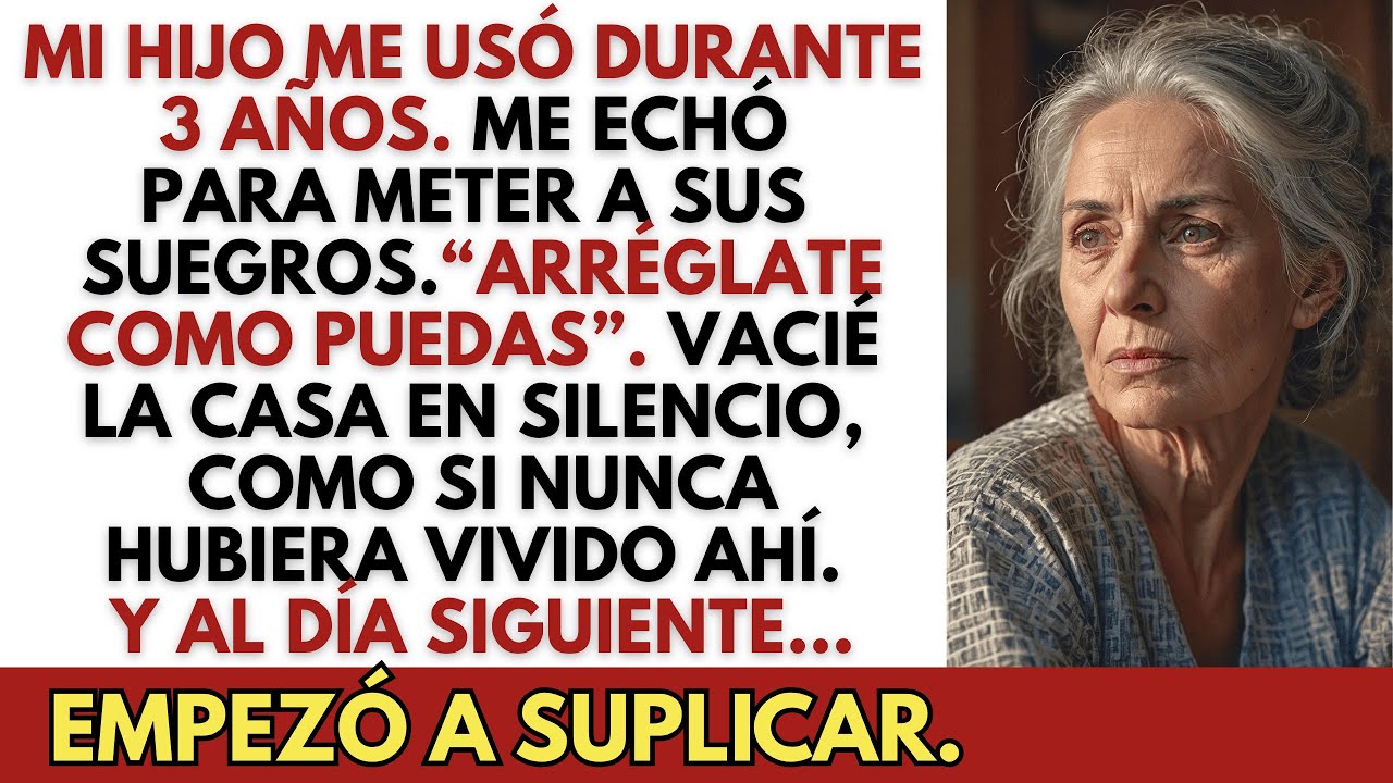 Mi Hijo Me Echó Para Meter A Sus Suegros… Pero Cuando Vacié La Casa, Empezó A Suplicar