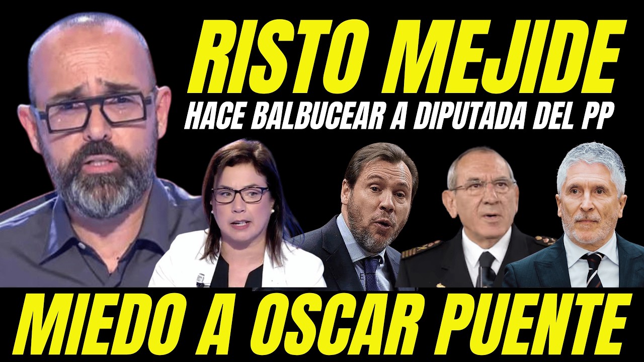 RISTO MEJIDE HACE BALBUCEAR ANA VÁZQUEZ 