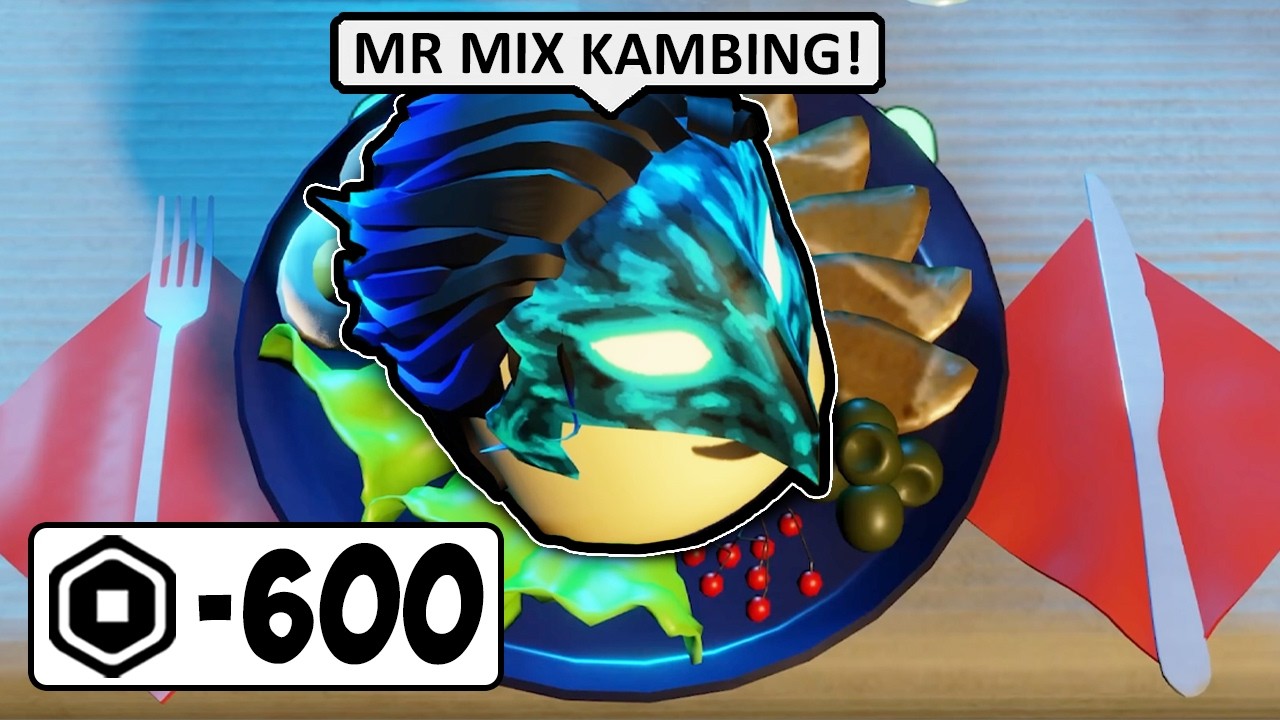 AKU CURANG TAMATIN ROBLOX MR MIX INI ?