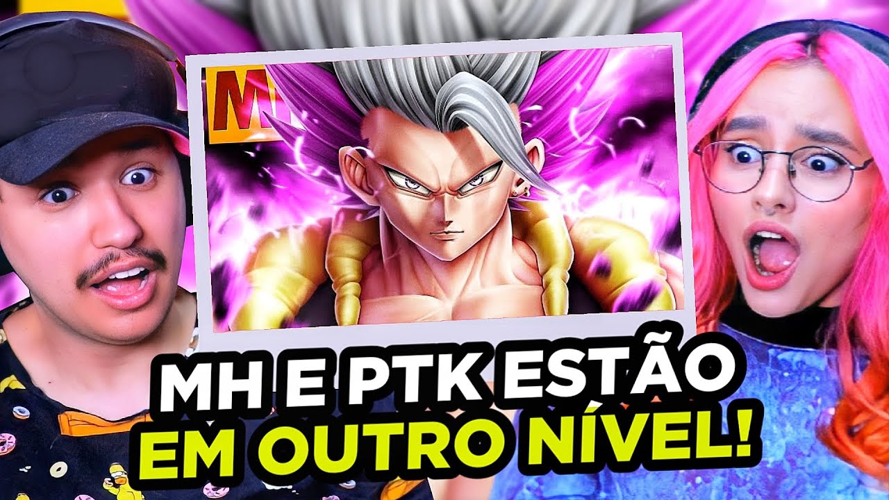Reagindo a “Tipo Gogeta 2: 🟣 ULTRAEGO ⚪️ - Ft. PTKZIN (Dragon Ball) | Prod. Sid | MHRAP