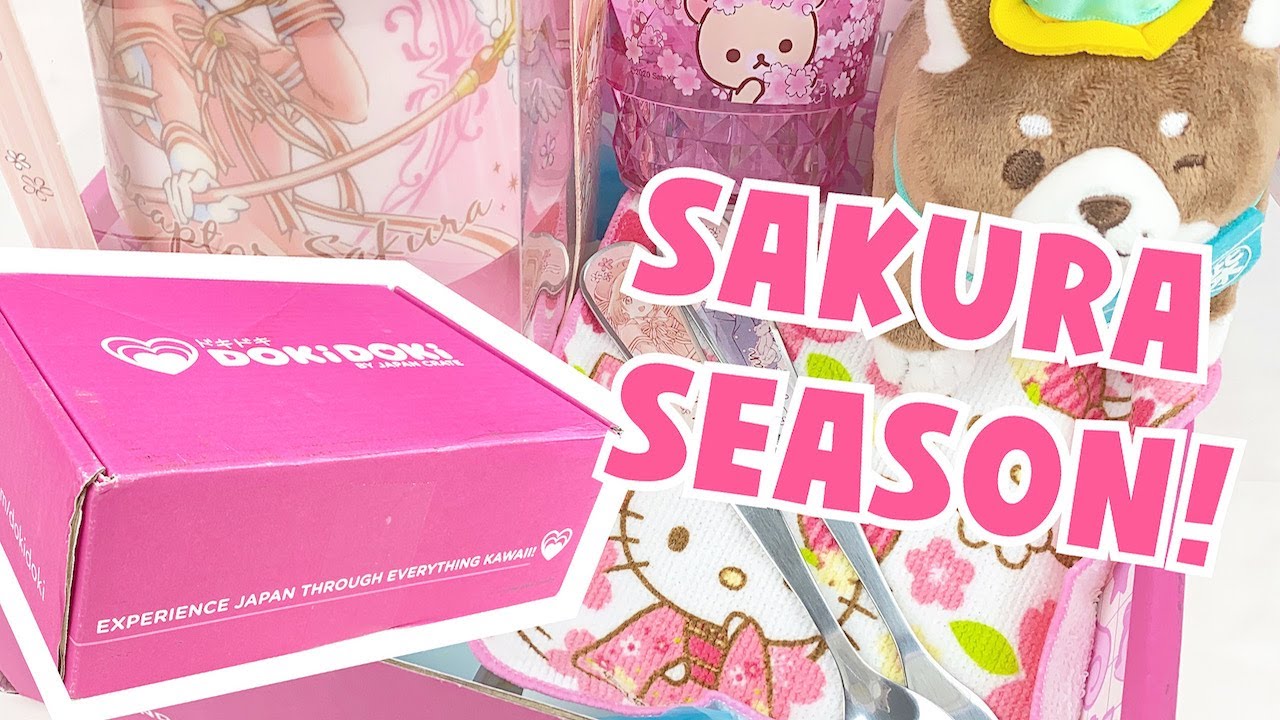 SAKURA CHERRY BLOSSOM SEASON! | Doki Doki Crate March 2020 ♡