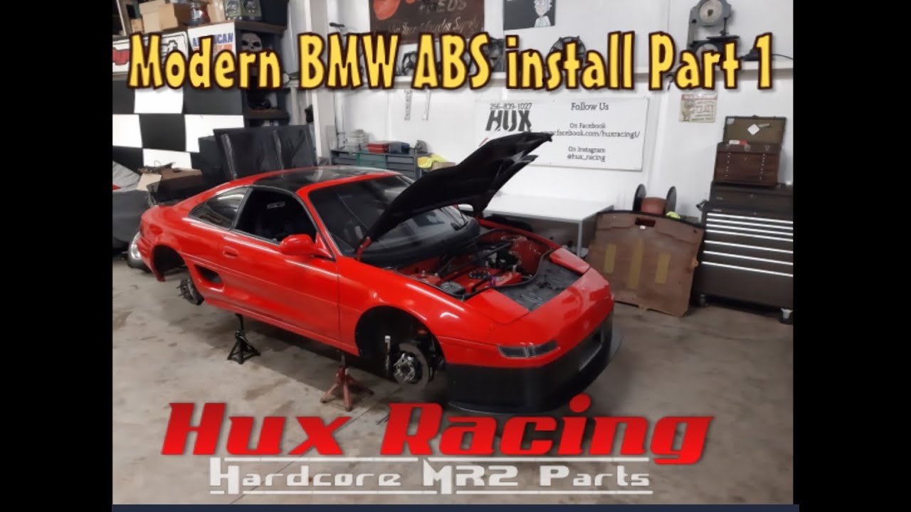 Modern BMW ABS into a 93 Toyota MR2, MK60.