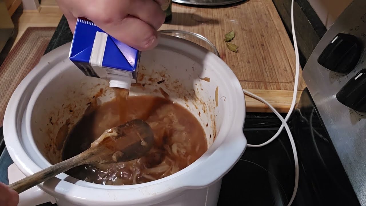 Slow Sauteed French Onion Soup - in a Crockpot