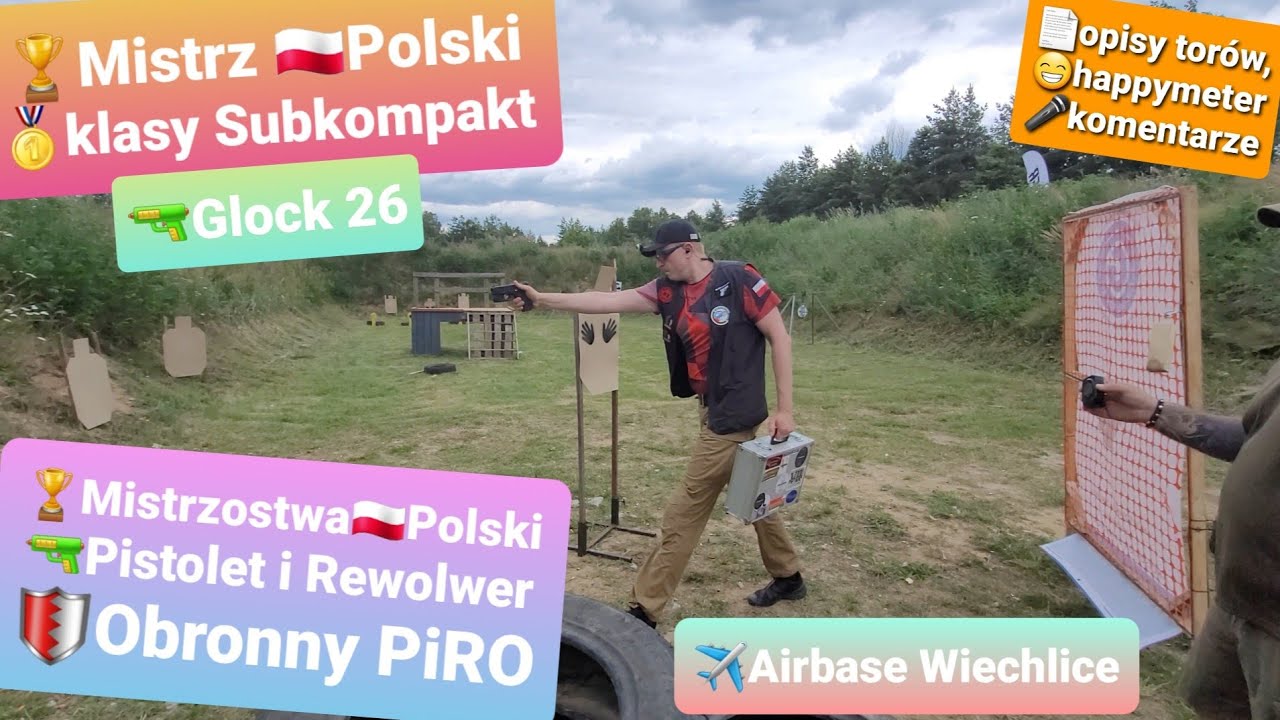 🏆Mistrzostwa 🇵🇱 Polski PiRO Mistrz Polski 🥇 Subkompakt Glock 26 29.06.2025 PZSS