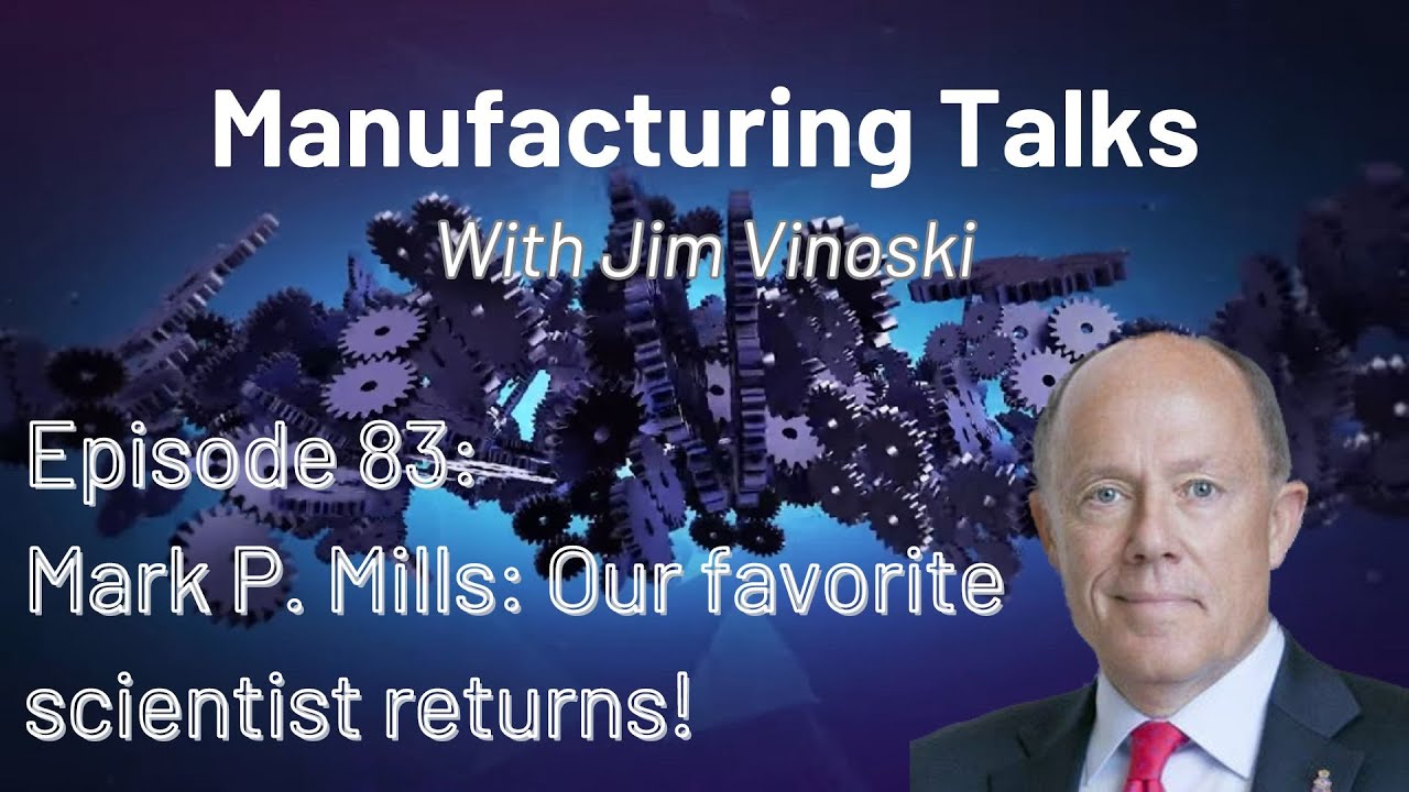 Our favorite scientist Mark Mills is back to talk about his book, *The Cloud Revolution!*