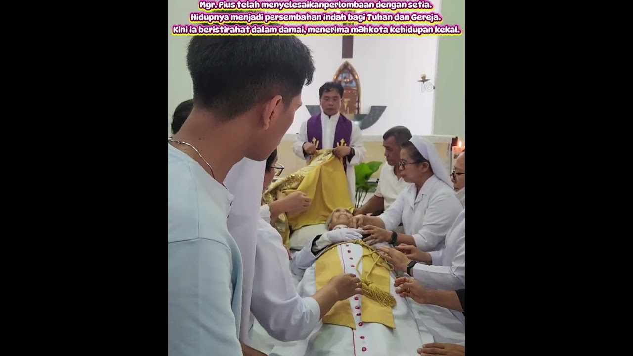 Selamat jalan menuju Bapa di surga Mgr...