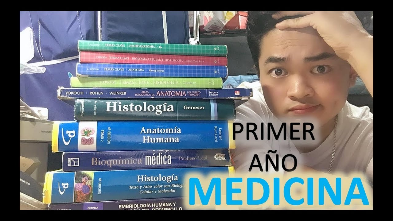 QUE LIBROS DE MEDICINA RECOMIENDO PARA ESTUDIAR-- PRIMER AÑO --